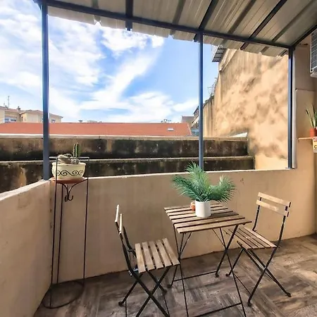 Superbe T2 Avec Terrasse A 5 Min Du Metro Apartment Marseille Exterior photo